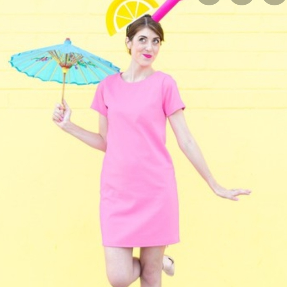 Studio DIY pink shift dress.  Never worn.